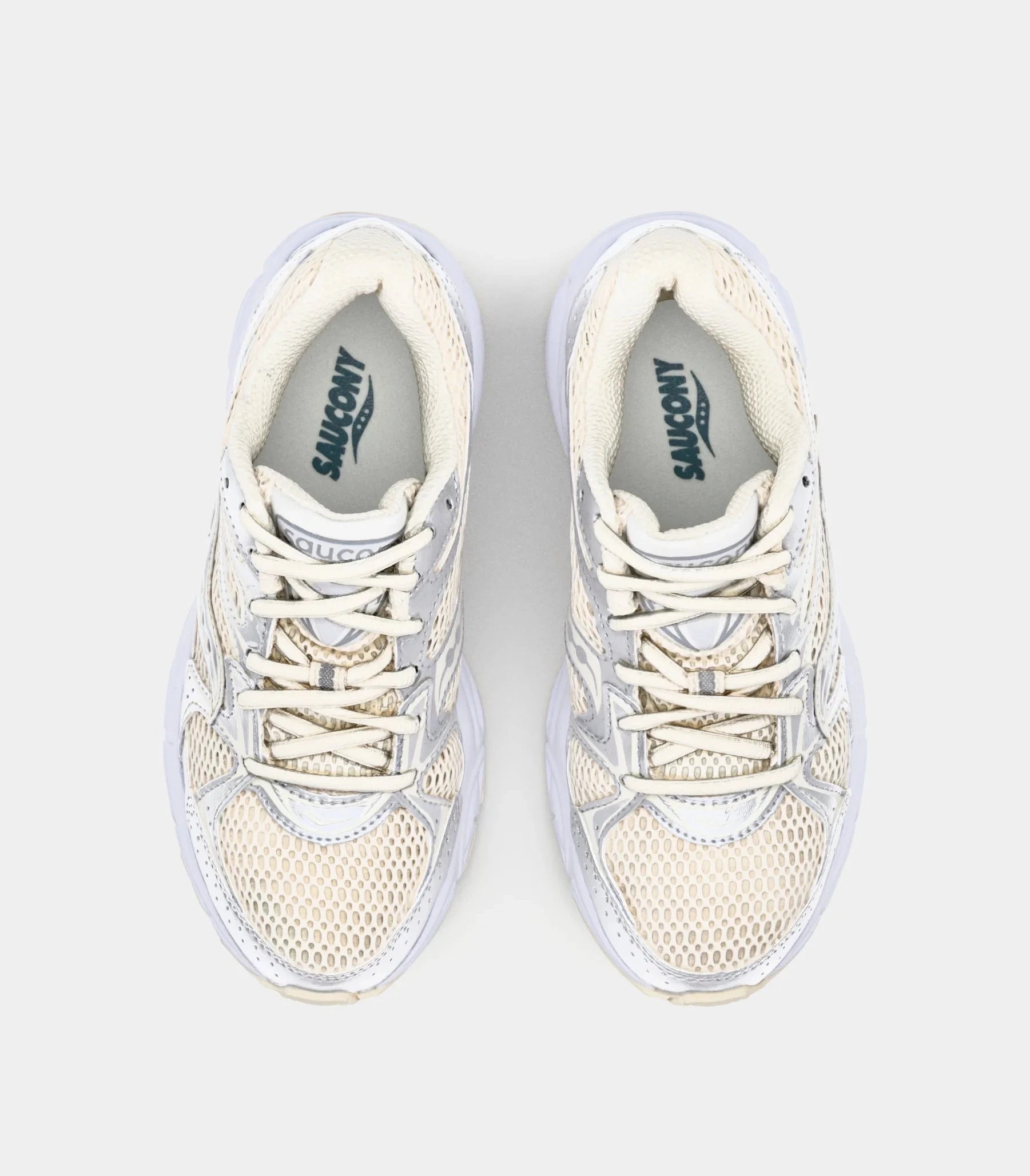 Saucony Ride Millennium Cream Silver