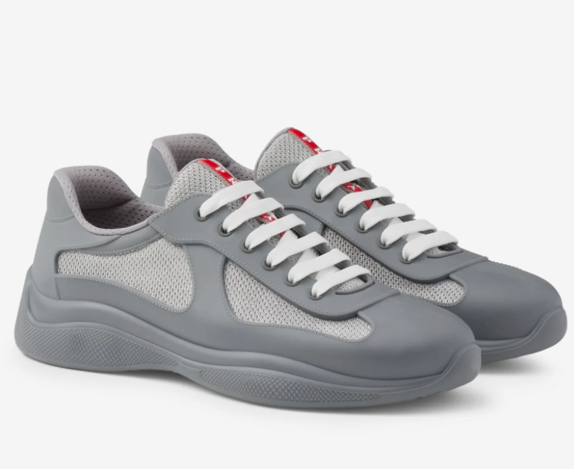 Prada America's Cup Soft Rubber Steel Gray