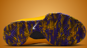 Nike Kobe 4 Protro Draft Day Pack Los Angeles Lakers avec tige en mesh technique, empiècements synthétiques, amorti Zoom Air, mousse Cushlon et coloris inspiré des Los Angeles Lakers.