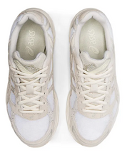 chaussure de running ASICS GEL 1130 BEIGE CREME semelle légère, vue de haut