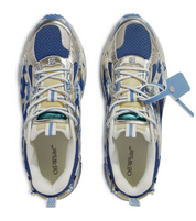 Découvrez la OFF-WHITE Be Right Back Silver Blue, une sneaker premium inspirée du running avec matériaux techniques, finitions argentées et bleues et design contemporain.
