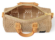 Louis Vuitton Keepall Bandouliere 25 Damier Raffia Natural Beige