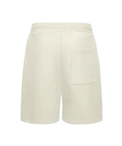 Short On The Ket White Vintage – short blanc en coton premium avec finition effet vintage, vu de dos
