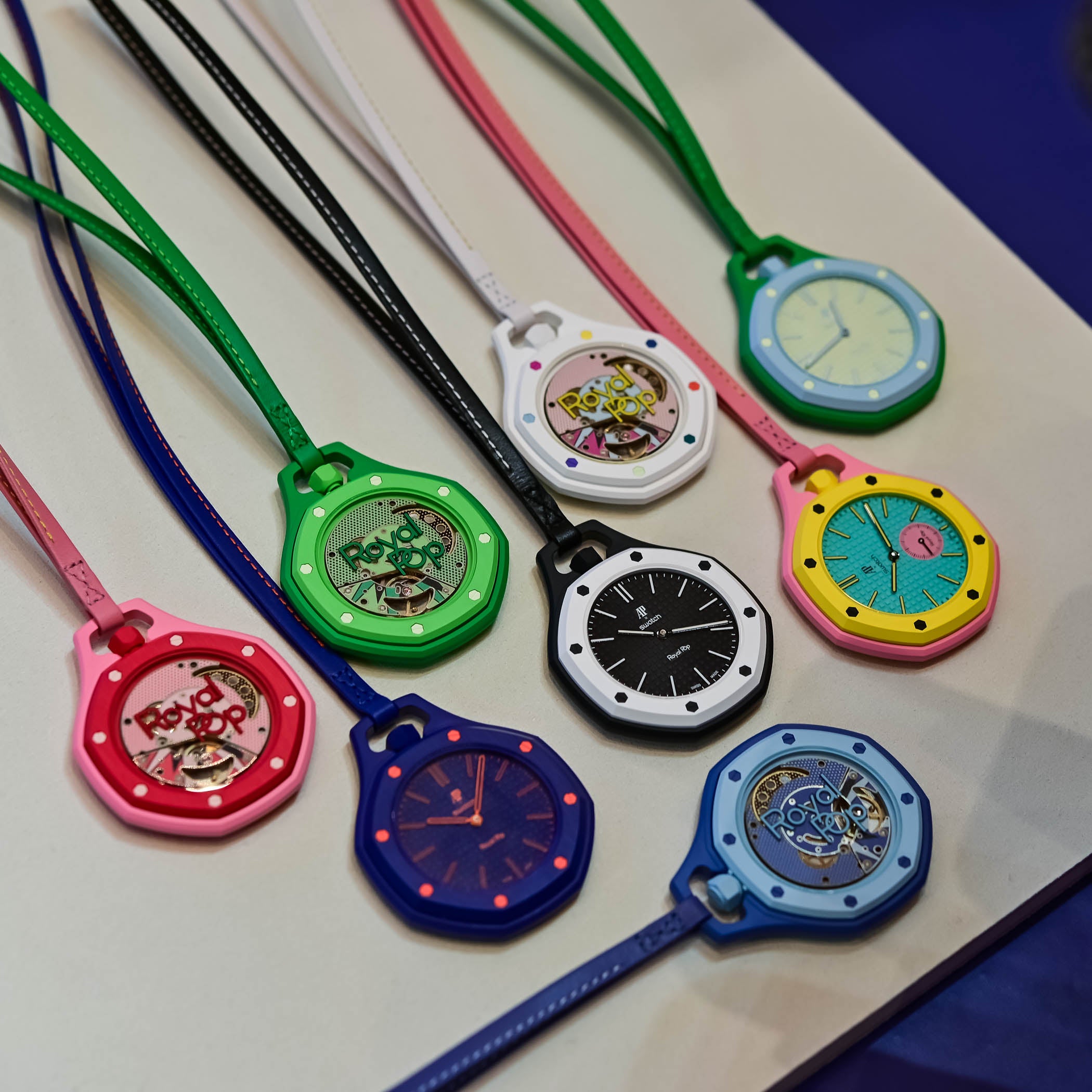 Swatch x Audemars Piguet AP Bioceramic Royal Pop Full Collection Set of 8