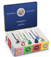 Swatch x Audemars Piguet AP Bioceramic Royal Pop Full Collection Set of 8, collection complète des huit montres de poche Royal Pop en Bioceramic.