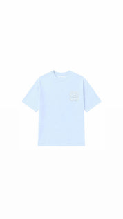 T-shirt Torom Bleu, tee-shirt Torom bleu à manches courtes et col rond au style streetwear contemporain.