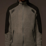 Nike x NOCTA Tahr Sherpa Zip-Up Jacket Iron Grey