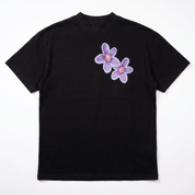 T-shirt Global Sneakers Bouquet de Fleurs Noir