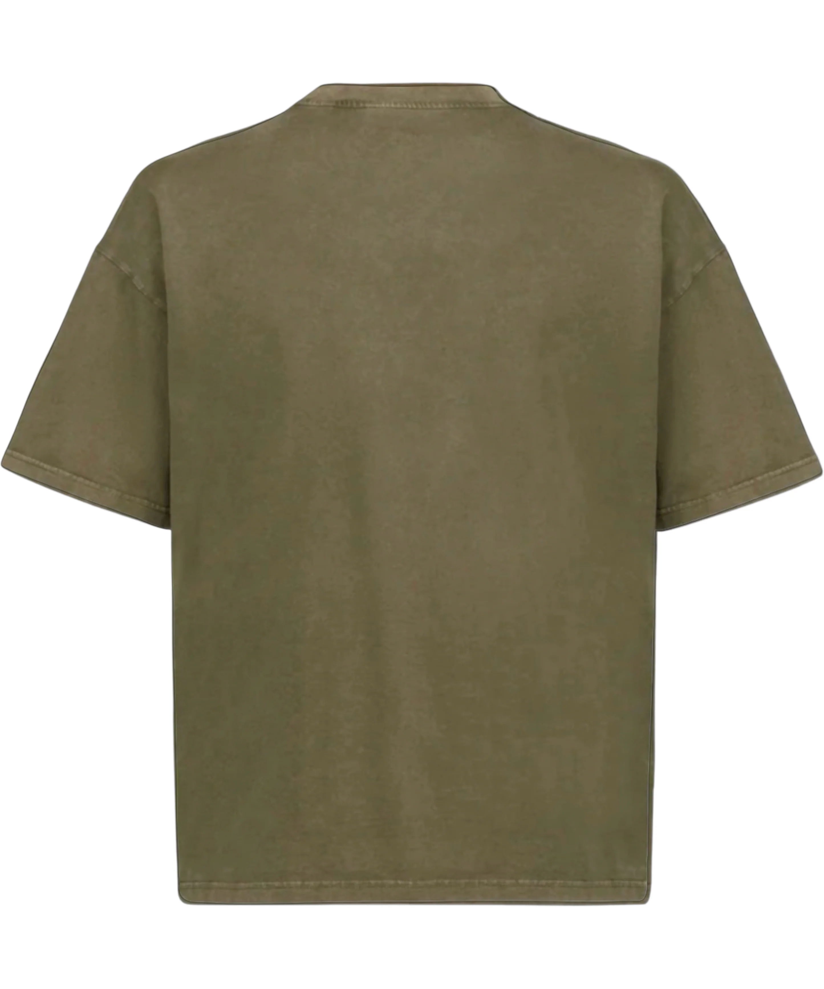 Tee-shirt On The Ket Iron Green – t-shirt vert Iron Green en coton premium avec logo discret, vu de dos