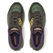 Saucony ProGrid Paramount A-Feeling Science of Wow avec tige en mesh respirant, empiècements synthétiques et TPU, technologie ProGrid et semelle extérieure en caoutchouc.