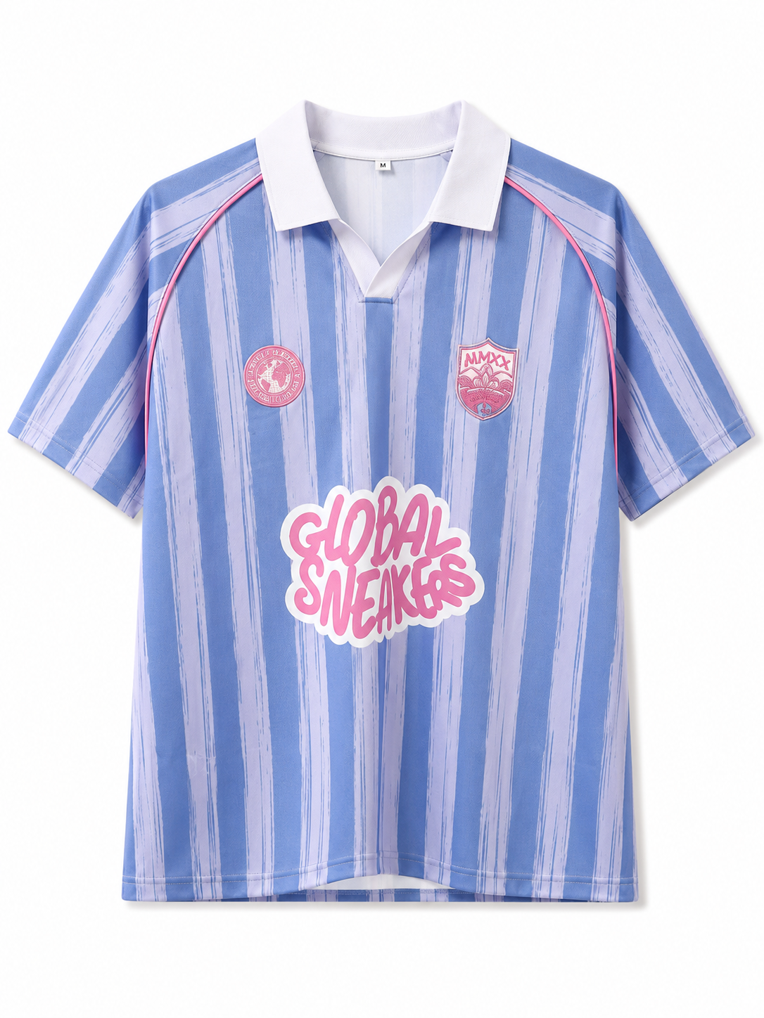 Maillot Global Sneakers Bleu / Rose