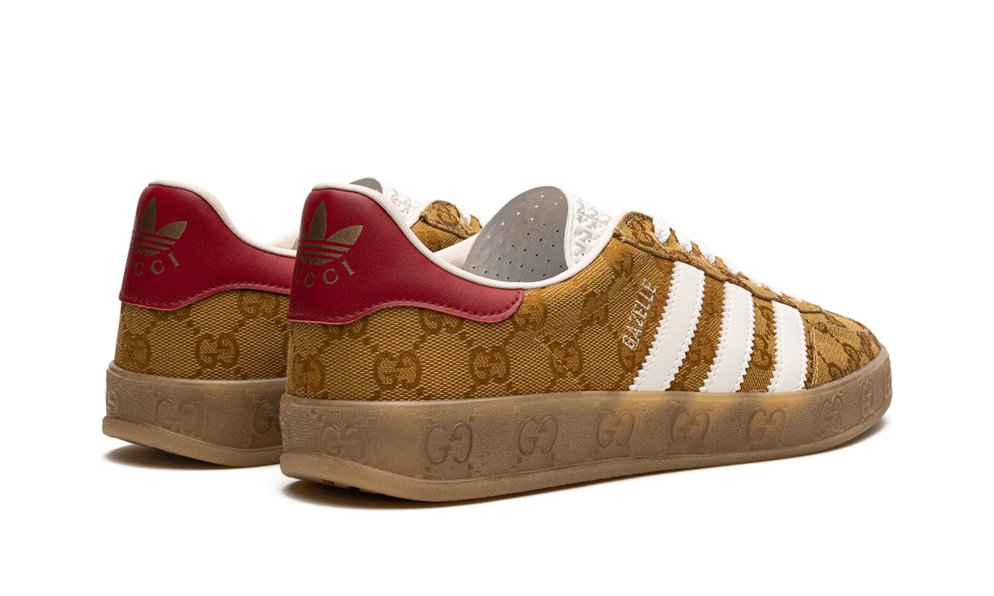 adidas Gazelle Gucci Original GG Beige Brown