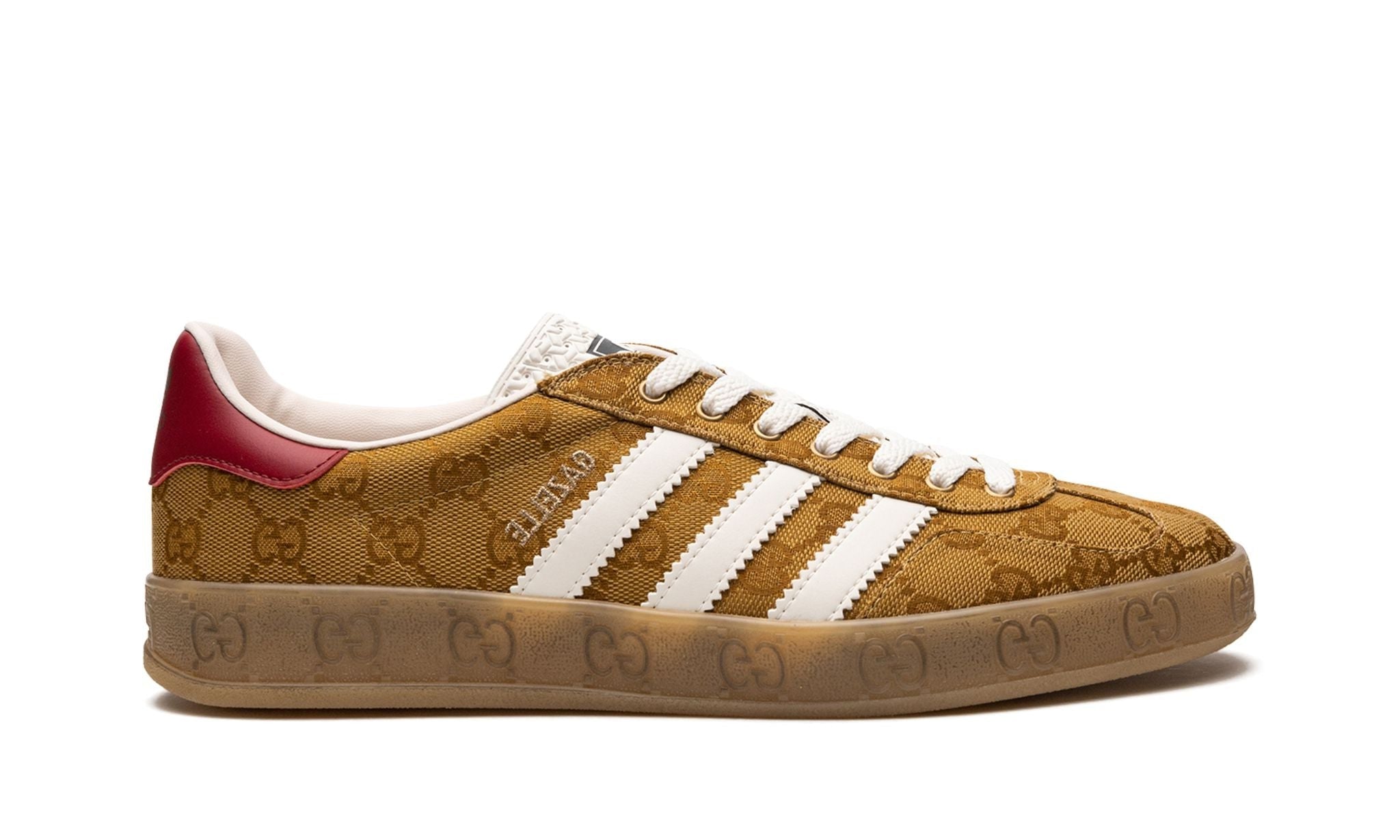 adidas Gazelle Gucci Original GG Beige Brown