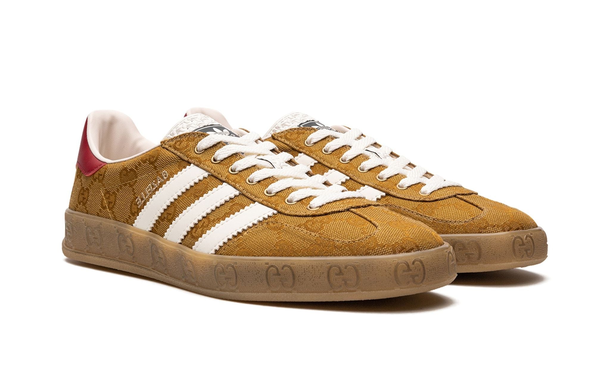 adidas Gazelle Gucci Original GG Beige Brown