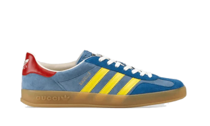adidas gazelle silver green womens adidas x Gucci Gazelle Blue – GlobalSneakers
