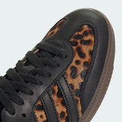 adidas Samba OG Black Green Leopard (Women's)