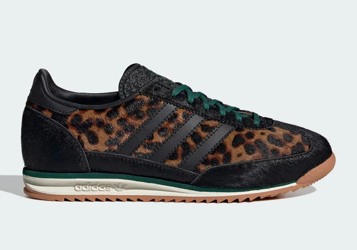 adidas SL 72 OG Leopard Print Collegiate Green (Women's)