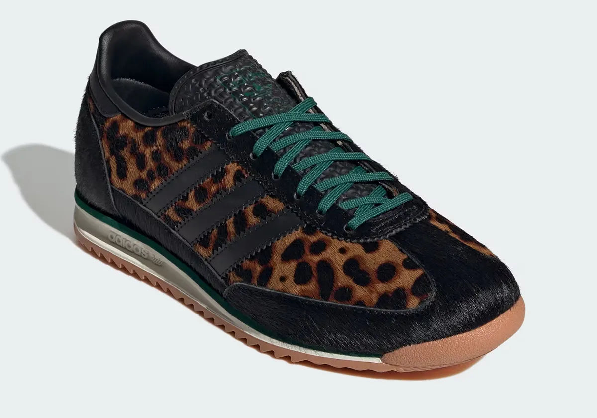 adidas SL 72 OG Leopard Print Collegiate Green (Women's)