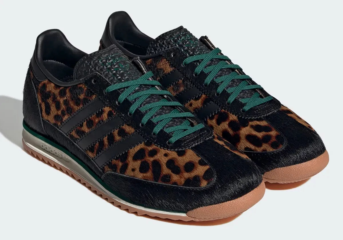 adidas SL 72 OG Leopard Print Collegiate Green (Women's)