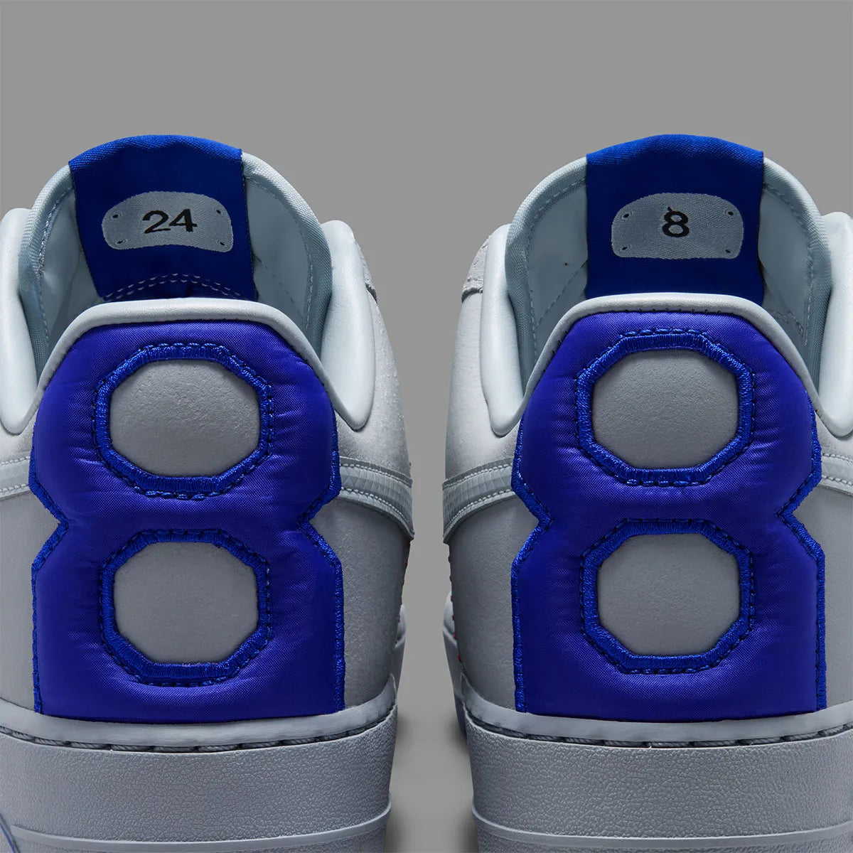 Nike Air Force 1 Low Protro Kobe Bryant Dodgers, sneaker Nike Air Force 1 basse dédiée à Kobe Bryant avec détails inspirés des Los Angeles Dodgers.