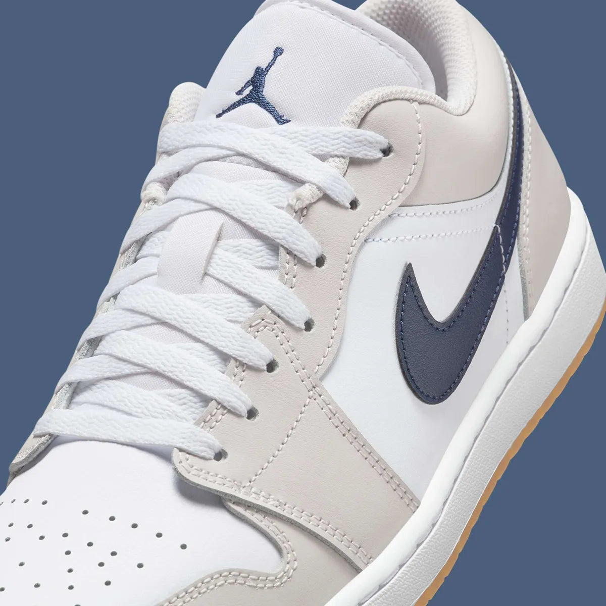 jordan 1 basse low grise grey 