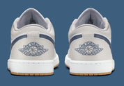 jordan 1 basse low grise grey 