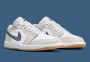 jordan 1 basse low grise grey 