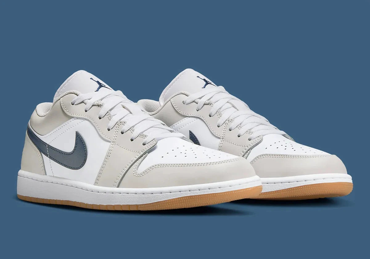 jordan 1 basse low grise grey 
