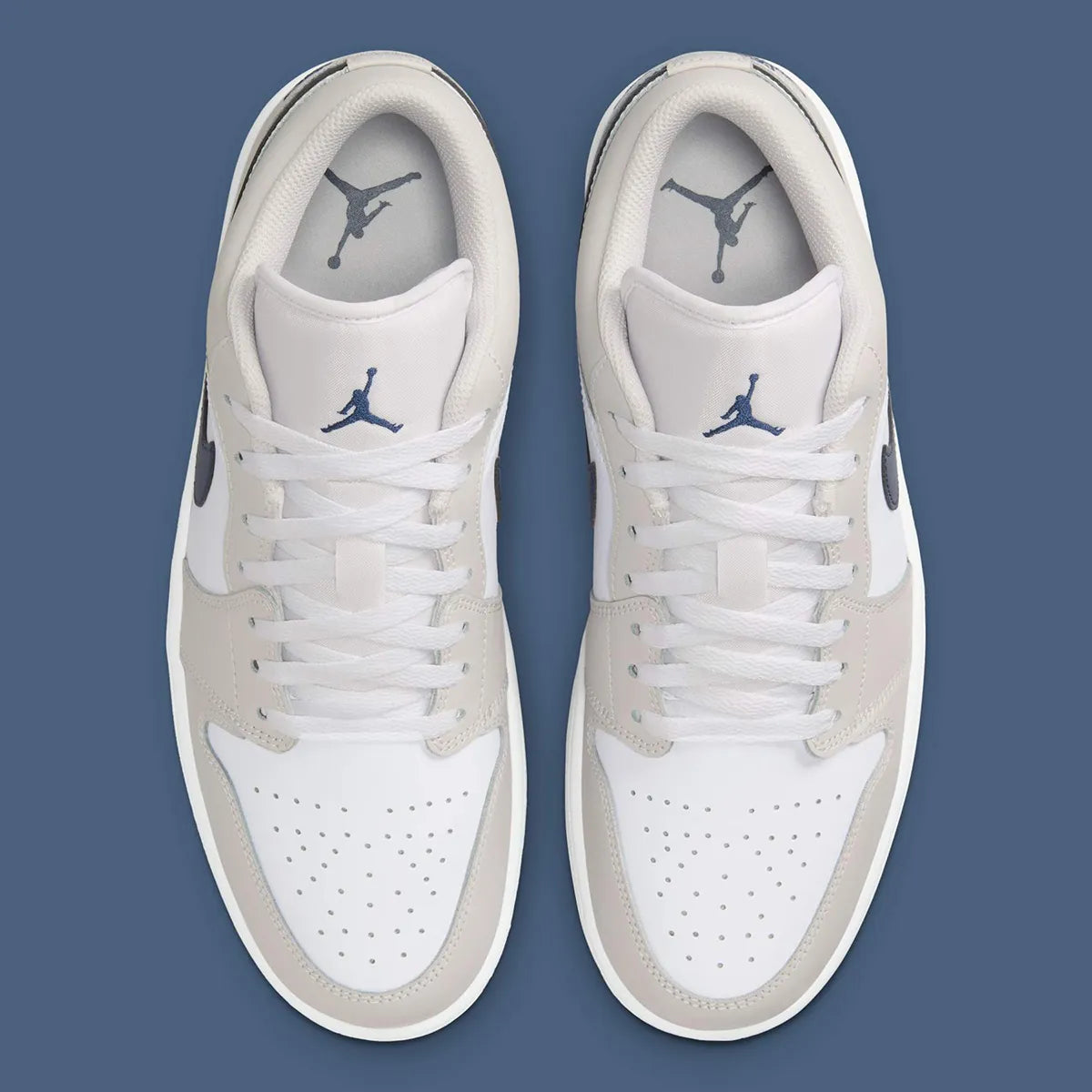 jordan 1 basse low grise grey 