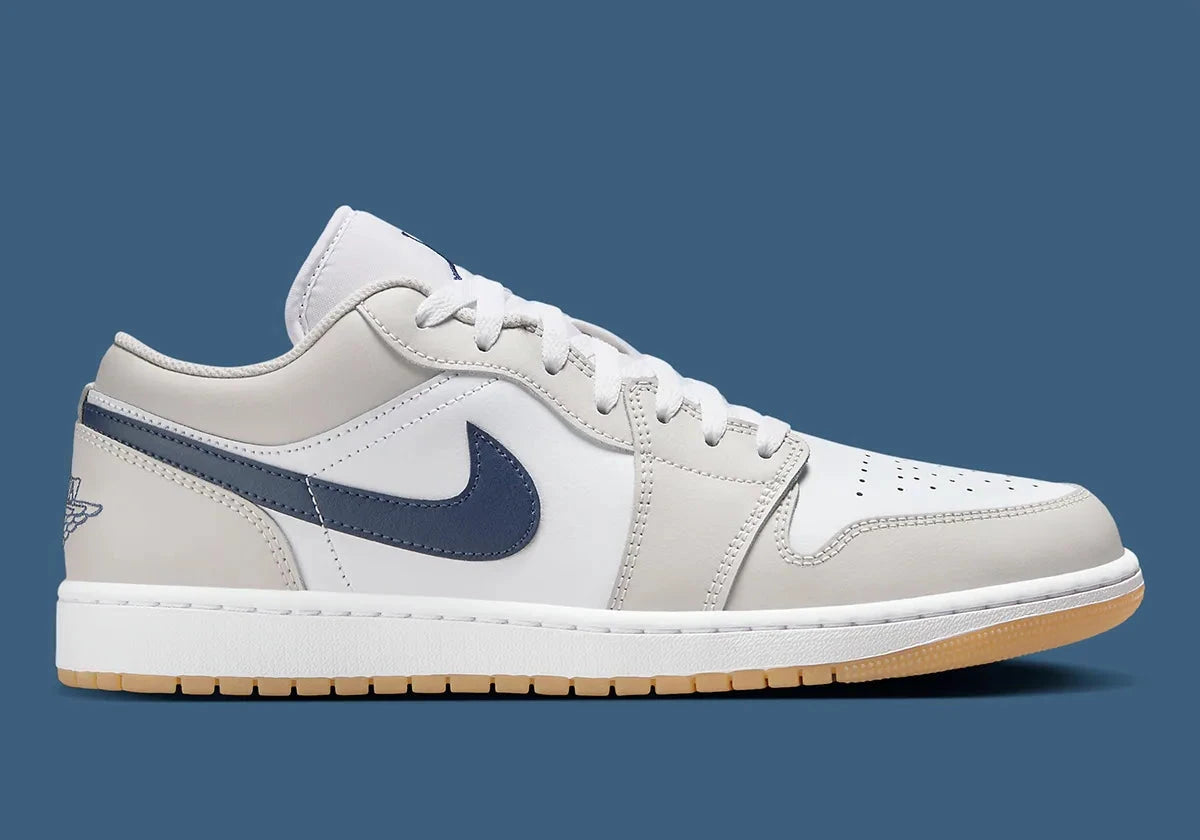 jordan 1 basse low grise grey 