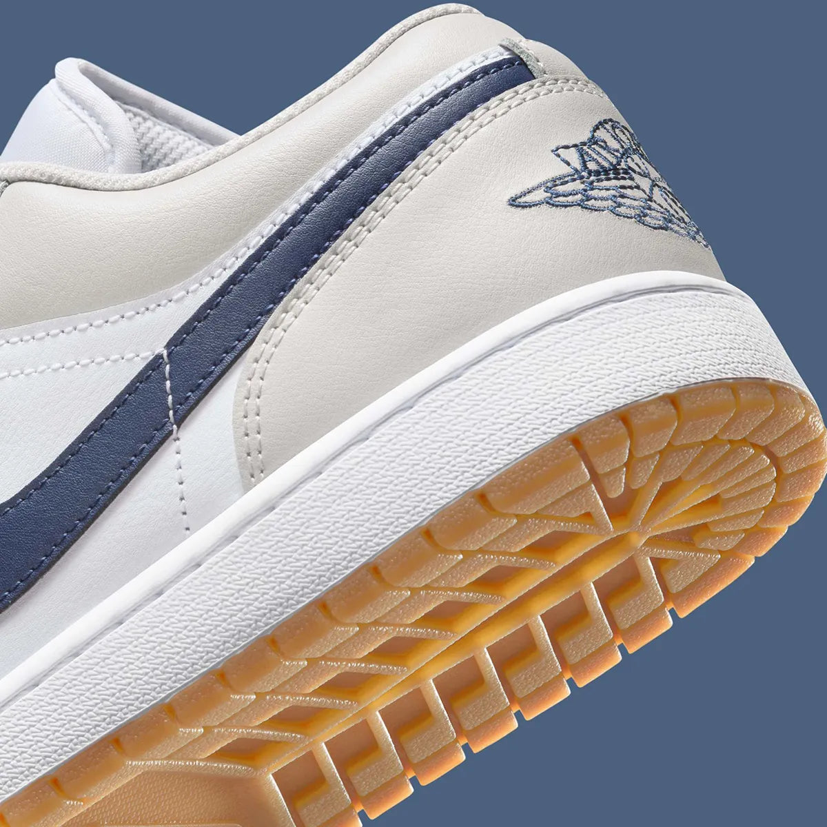 jordan 1 basse low grise grey 