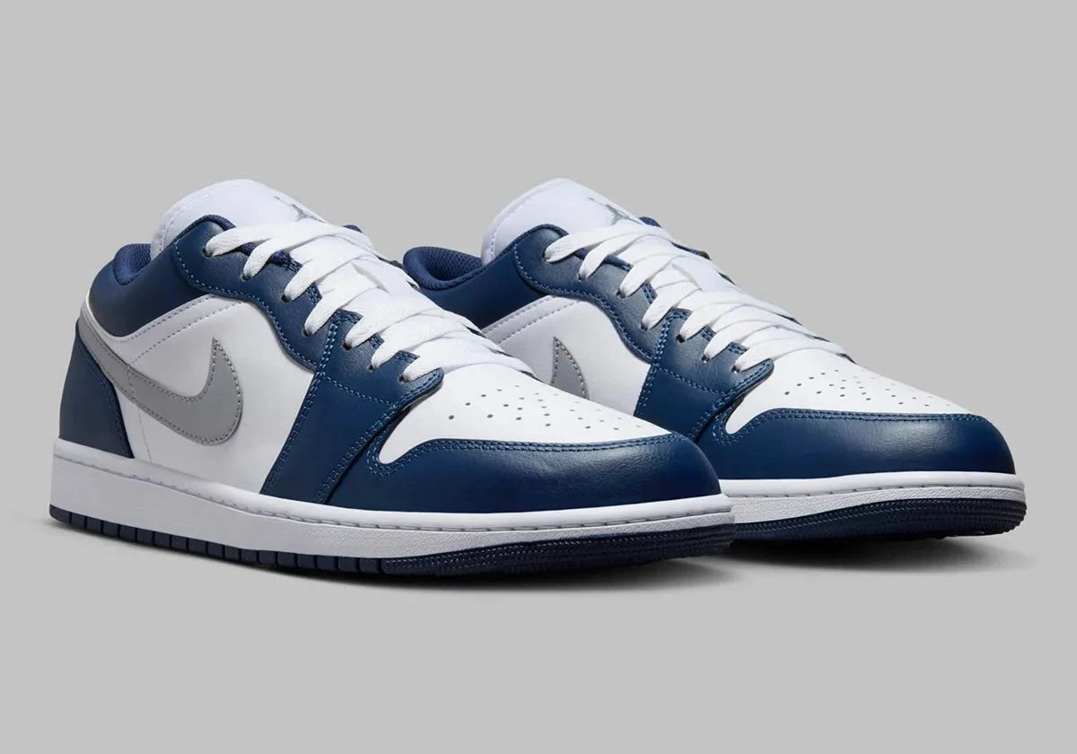 Jordan Low Wolf Gray Midnight Navy – GlobalSneakers