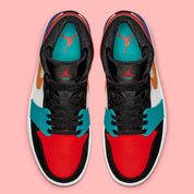 Jordan 1 Mid Bred Multi-Color