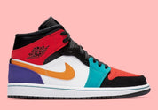 Jordan 1 Mid Bred Multi-Color
