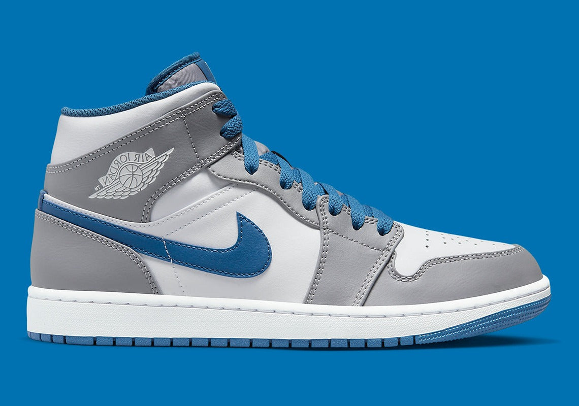 Jordan 1 Mid True Blue