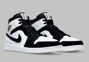 Air Jordan 1 Mid Diamond Shorts, sneaker mi-montante Jordan Brand inspirée des Diamond Shorts avec design emblématique et finitions premium.