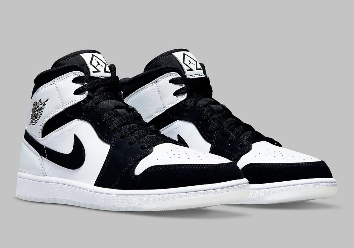 Air Jordan 1 Mid Diamond Shorts, sneaker mi-montante Jordan Brand inspirée des Diamond Shorts avec design emblématique et finitions premium.