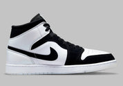 Air Jordan 1 Mid Diamond Shorts, sneaker mi-montante Jordan Brand inspirée des Diamond Shorts avec design emblématique et finitions premium.
