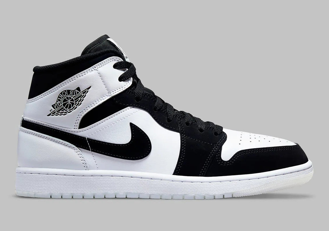 Air Jordan 1 Mid Diamond Shorts, sneaker mi-montante Jordan Brand inspirée des Diamond Shorts avec design emblématique et finitions premium.