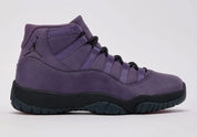 Sneakers Air Jordan 11 Retro Mojave beige sable en matières premium avec semelle translucide et amorti Air
