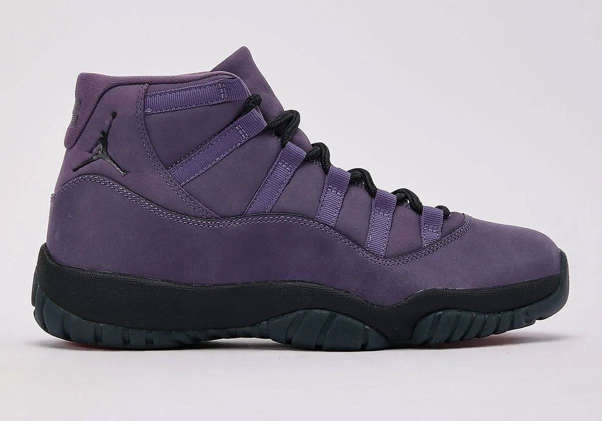 Sneakers Air Jordan 11 Retro Mojave beige sable en matières premium avec semelle translucide et amorti Air