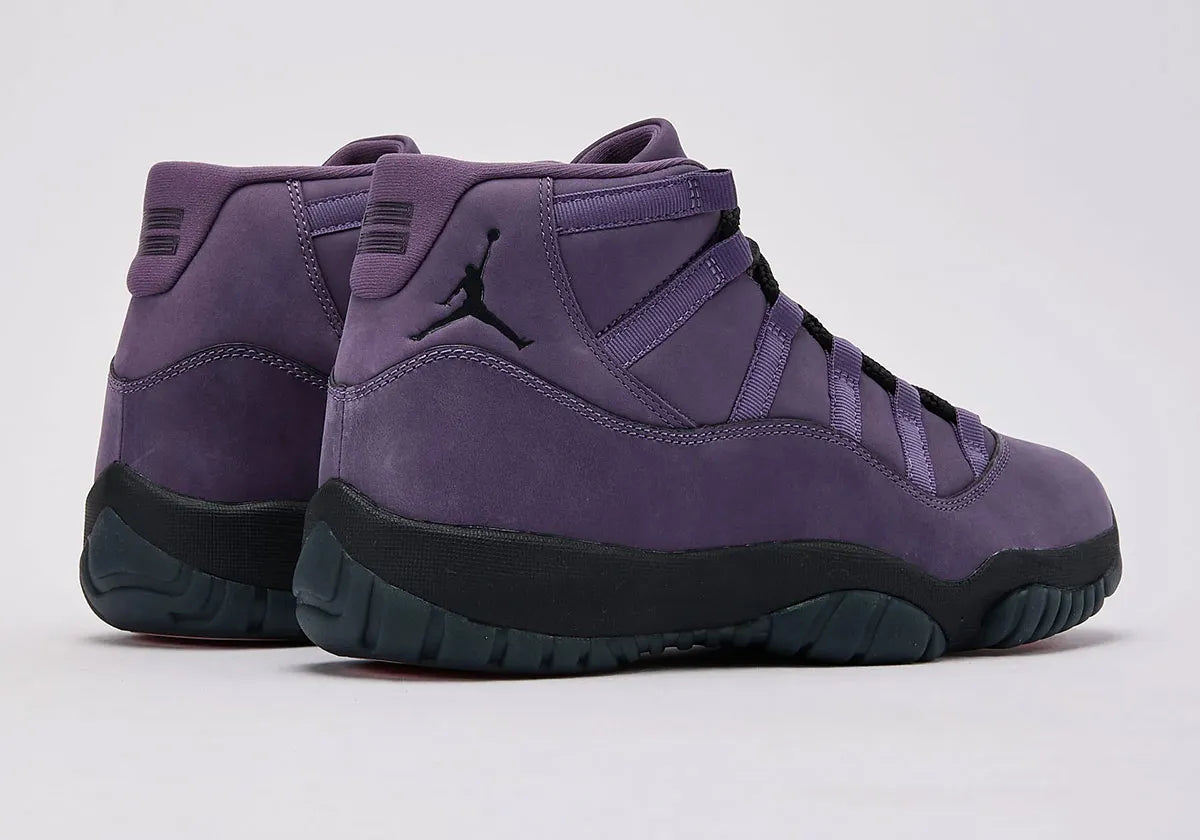 Sneakers Air Jordan 11 Retro Mojave beige sable en matières premium avec semelle translucide et amorti Air