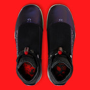 Sneakers Jordan 17 Retro Low Doernbecher Zach Rumbaugh en matériaux premium avec design expressif et finitions haut de gamme Jordan vue du dessus. 