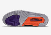 Jordan 3 Retro Black Court Purple