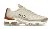 Nike Air Max Plus Golf Players Championship – sneaker golf TN blanche sable jade navy traction lame lugs et amorti Air (vue de profil)