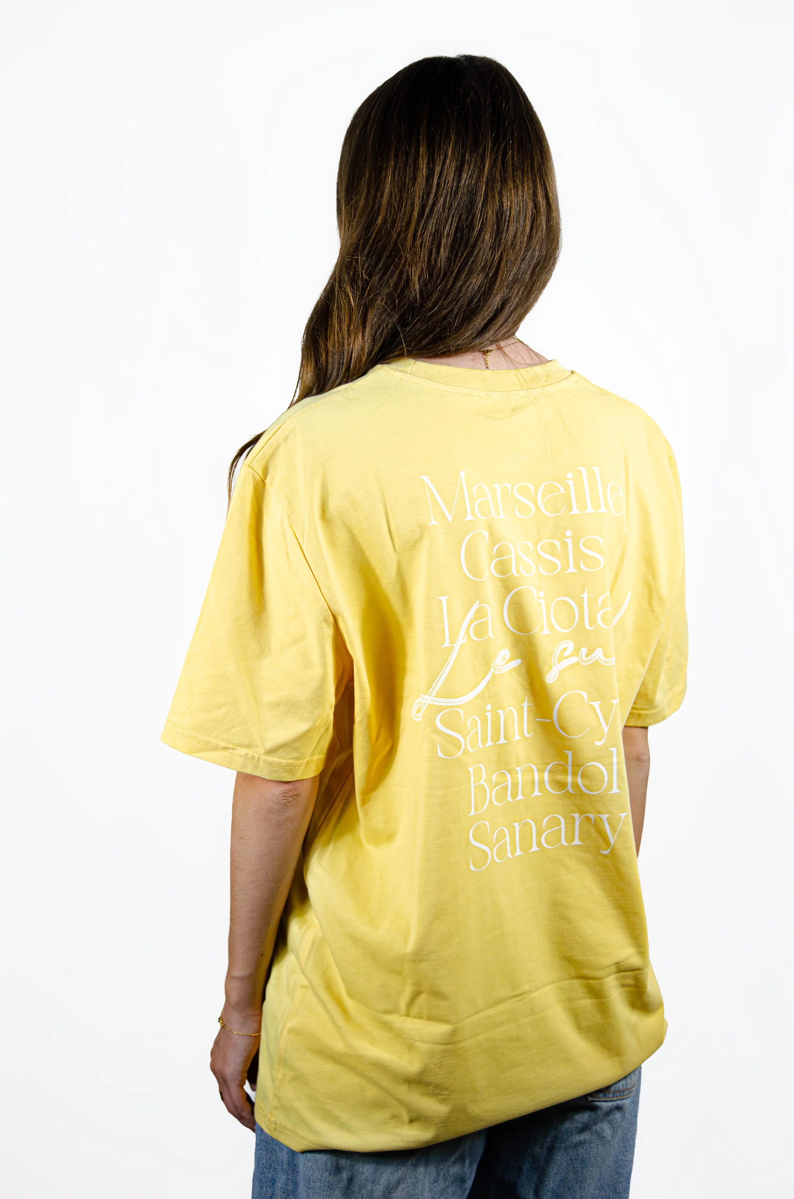 Dame du Sud Jaune, déguisement femme adulte avec longue robe jaune et verte en polyester au style historique.