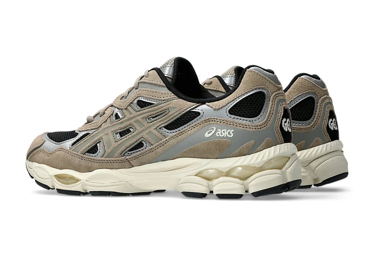 asics gel nyc noir et beige