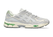 asics gel nyc gris clair et vert