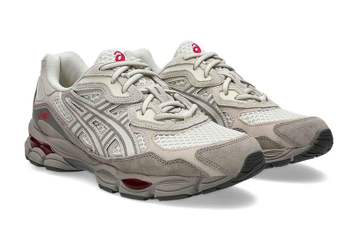 asics gel nyc cream et grise