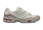 asics gel nyc cream et grise